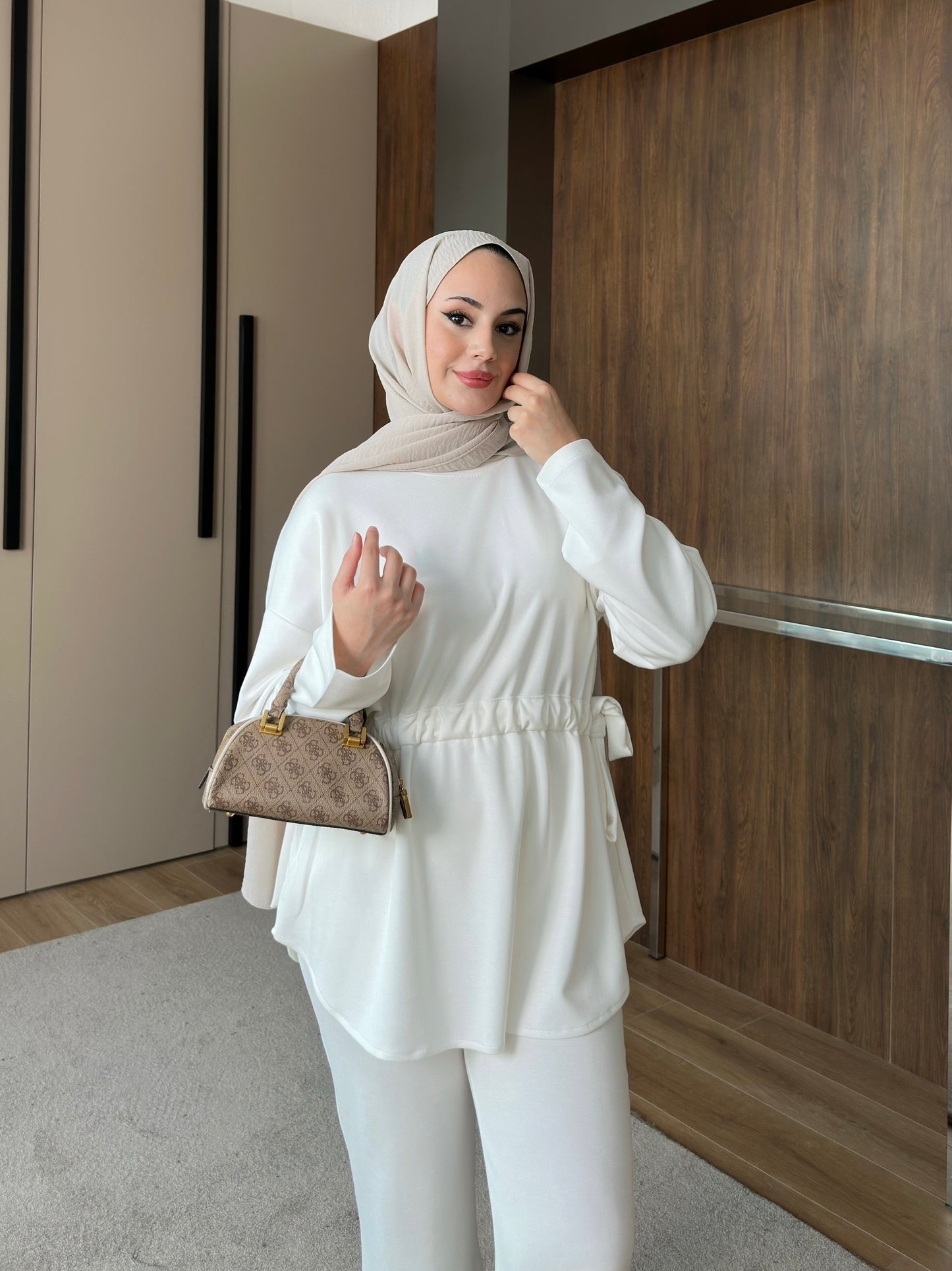 Rita Oysho Takım Beyaz