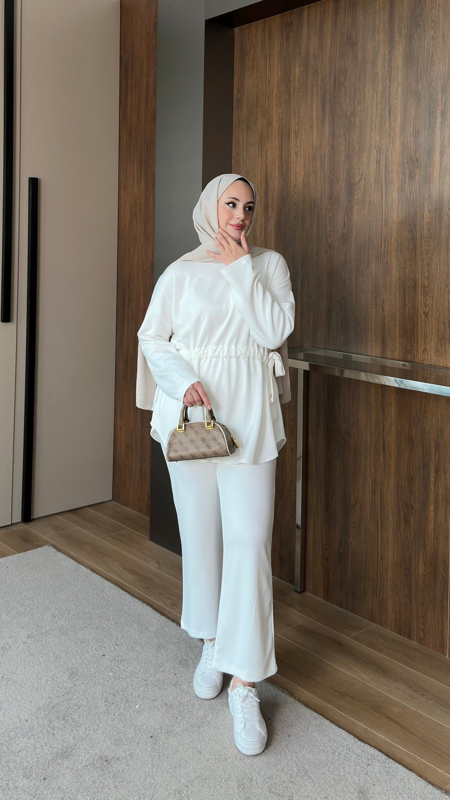 Rita Oysho Takım Beyaz