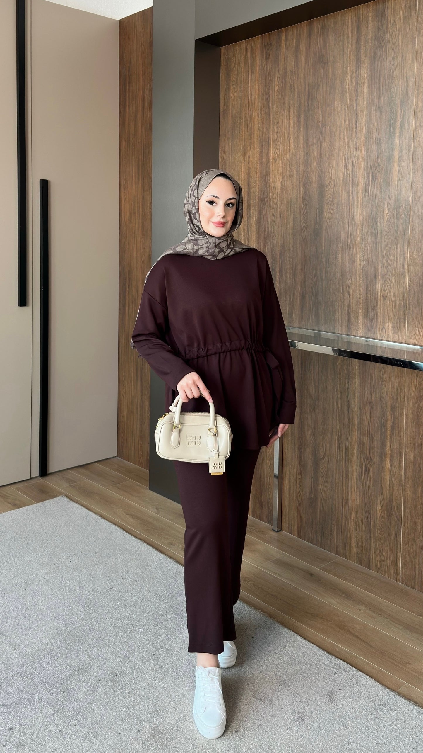 Rita Oysho Takım Kahverengi