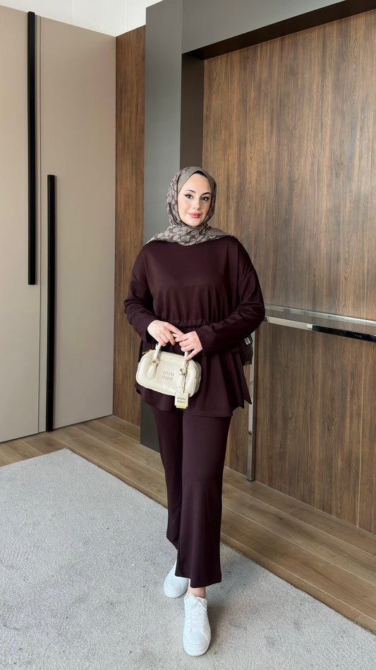 Rita Oysho Takım Kahverengi